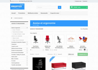 Ergoffice-innov : page catégorie