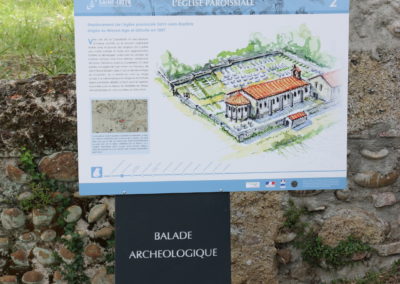 Saint-Lézer : panneau 2