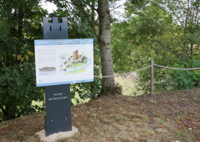 Saint-Lézer : panneau 5