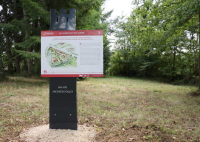 Saint-Lézer : panneau 3