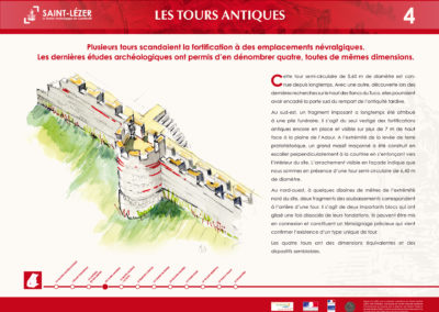 Saint-Lézer : panneau 4