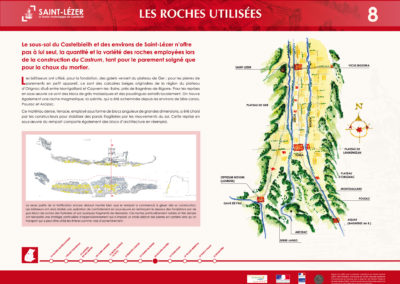 Saint-Lézer : panneau 8