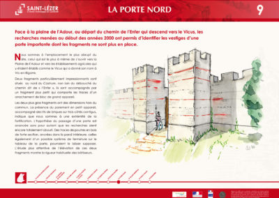 Saint-Lézer : panneau 9