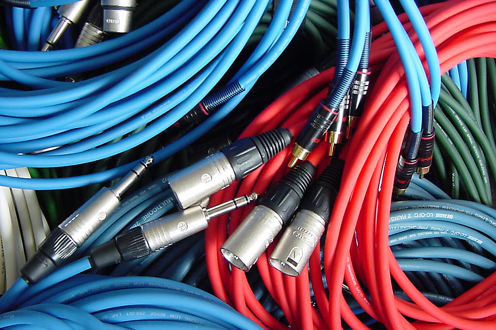Câbles audio micro XLR professionnels