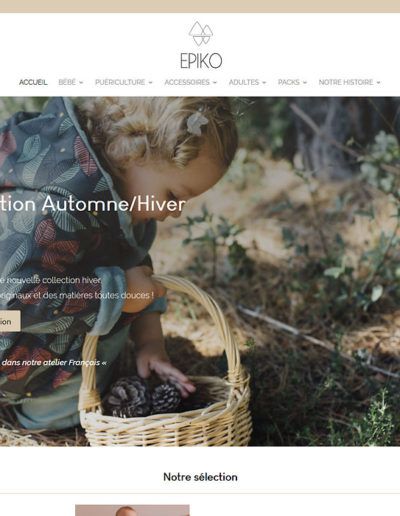 EPIKO - page d'accueil