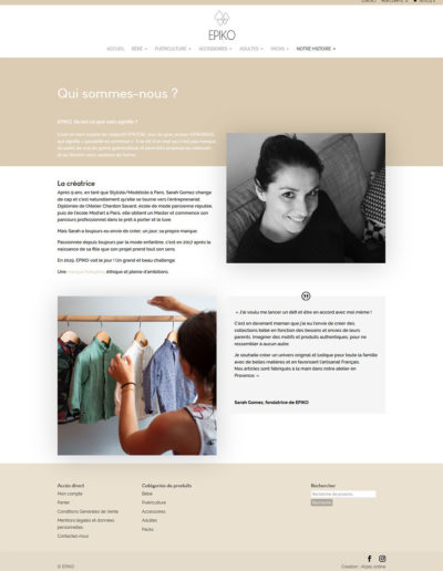 EPIKO - page "qui sommes-nous"