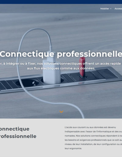 EGIC Solutions - page connectique professionnelle