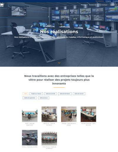 EGIC Solutions - page réalisations