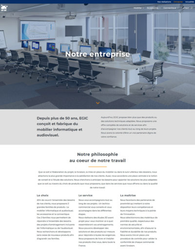 EGIC Solutions - page infos entreprise