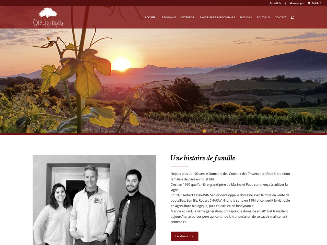 Domaine des Coteaux des Travers Domaine des Coteaux des Travers