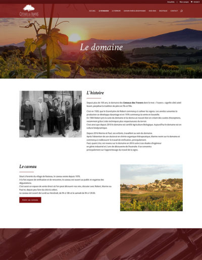 Domaine des Coteaux des Travers - Le domaine