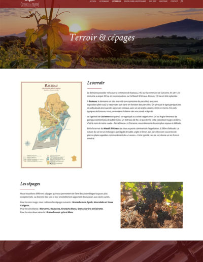 Domaine des Coteaux des Travers - Terroir