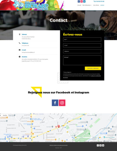 Entreprise Richard - contact