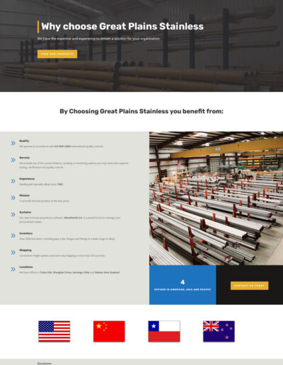 Great Plains Stainless - Why Choose GPS