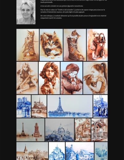 Aquarelle à Deux - galerie