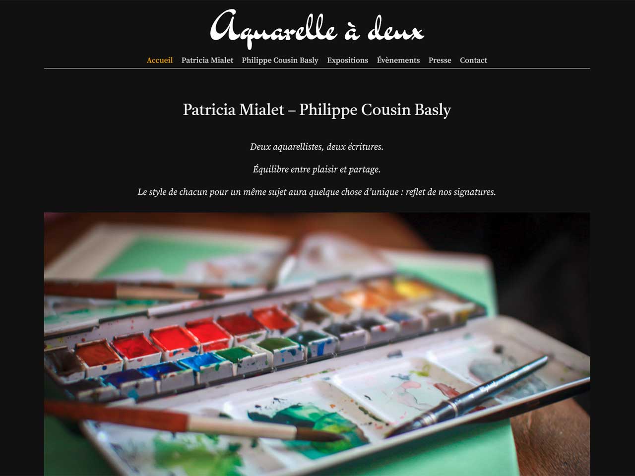 Aquarelle à Deux Aquarelle à Deux