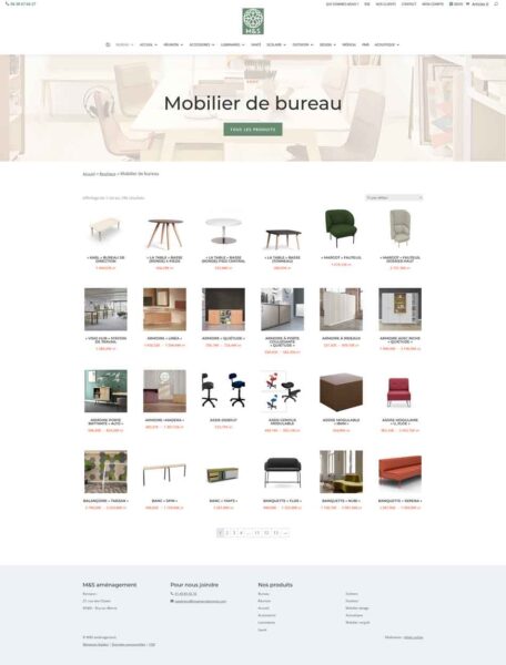 M&S Aménagement - boutique