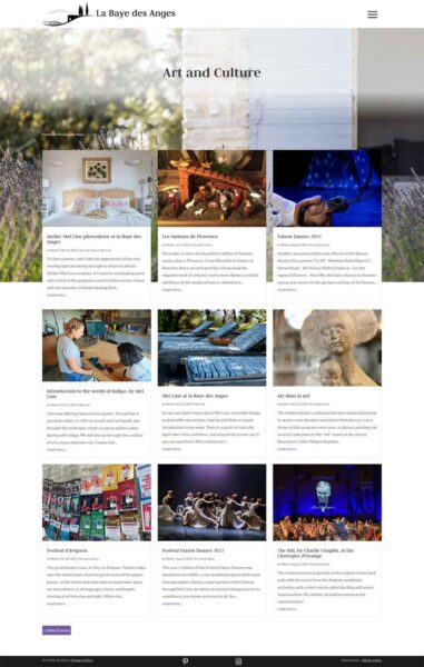 La Baye des Anges - blog - Art and Culture
